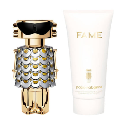 Paco Rabanne Fame Eau de Parfum 50 ml + Body Lotion 75 ml Damenpackung