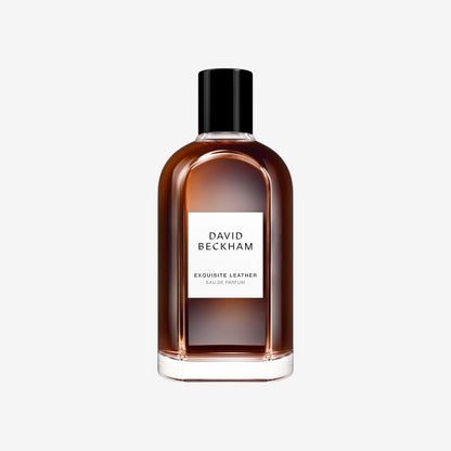 David Beckham Collection, Exquisite Leather, Eau de Parfum für Herren, mit Rauch- und Lederakkord – Duft für Herren, 100 ml