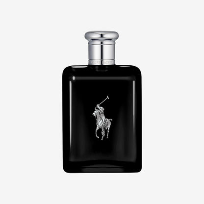 Ralph Lauren Polo Black Eau de Toilette für Herren, holzig-aromatischer Duft mit Patchouli & Mango, für moderne Männer