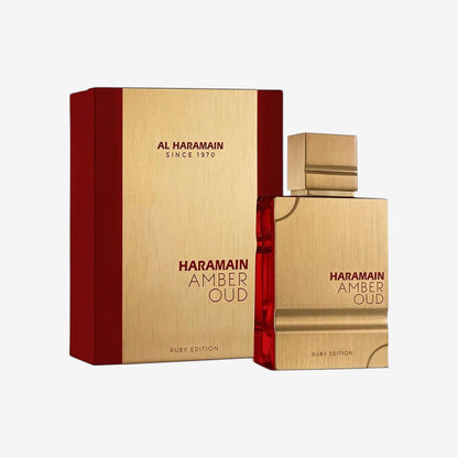 Al Haramain Amber Oud EDP Spray (Ruby Edition) Unisex 2 oz
