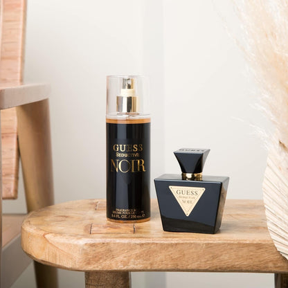 GUESS Seductive Noir, Eau de Toilette für Damen, Ambriert-Blumig, Sinnlicher Duft, Lang Anhaltend