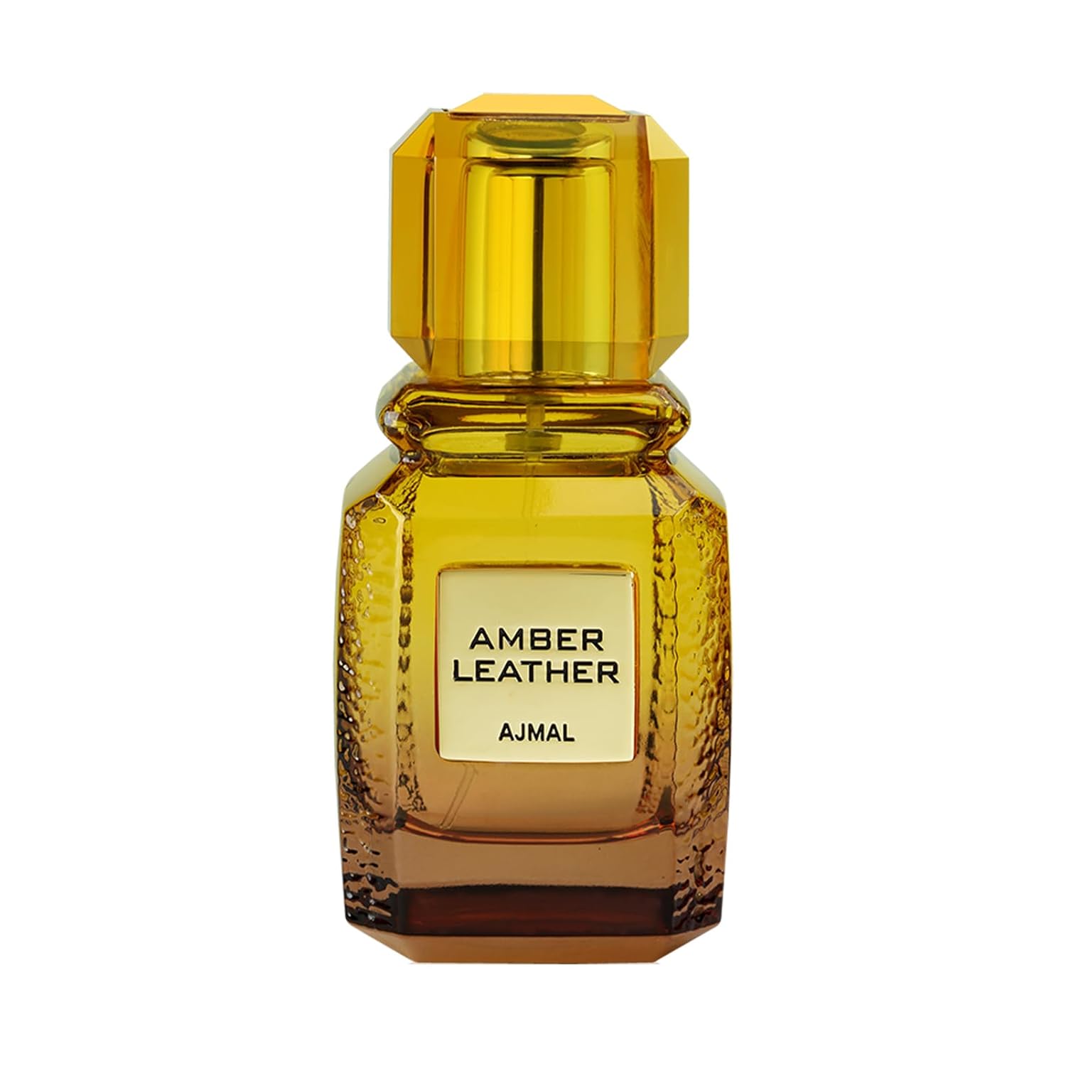 Ajmal Amber Eau de Parfum, 100 ml, handverlesen, luxuriös, langanhaltend, würzig, bernsteinfarbener Duft für Damen und Herren, hergestellt in Dubai (Leder)