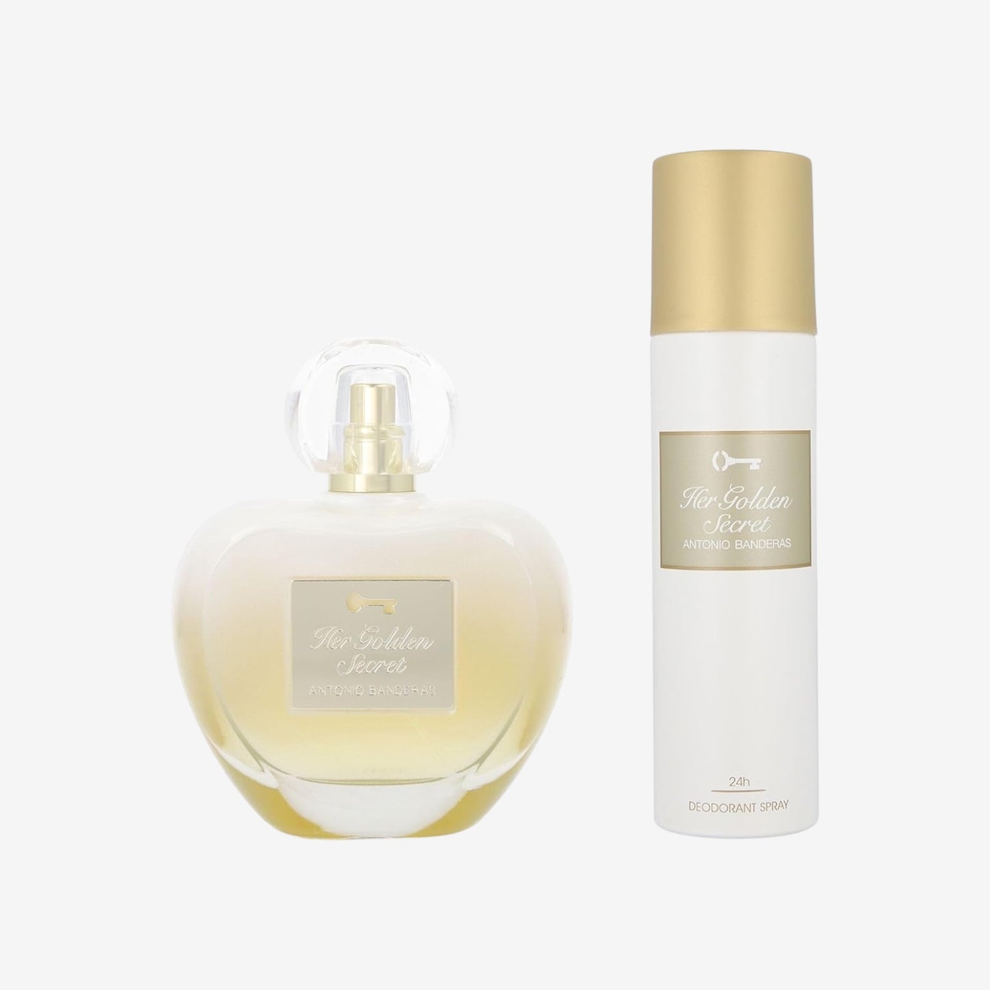 Antonio Banderas Her Golden Secret Edt Set 80 Ml + Deo 150 Ml Vapo