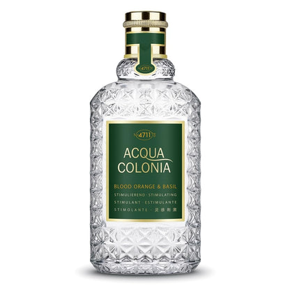 4711 Acqua Colonia® Blood Orange & Basil | Eau de Cologne - stimulierend - Wellness für die Sinne | 100ml Natural Spray