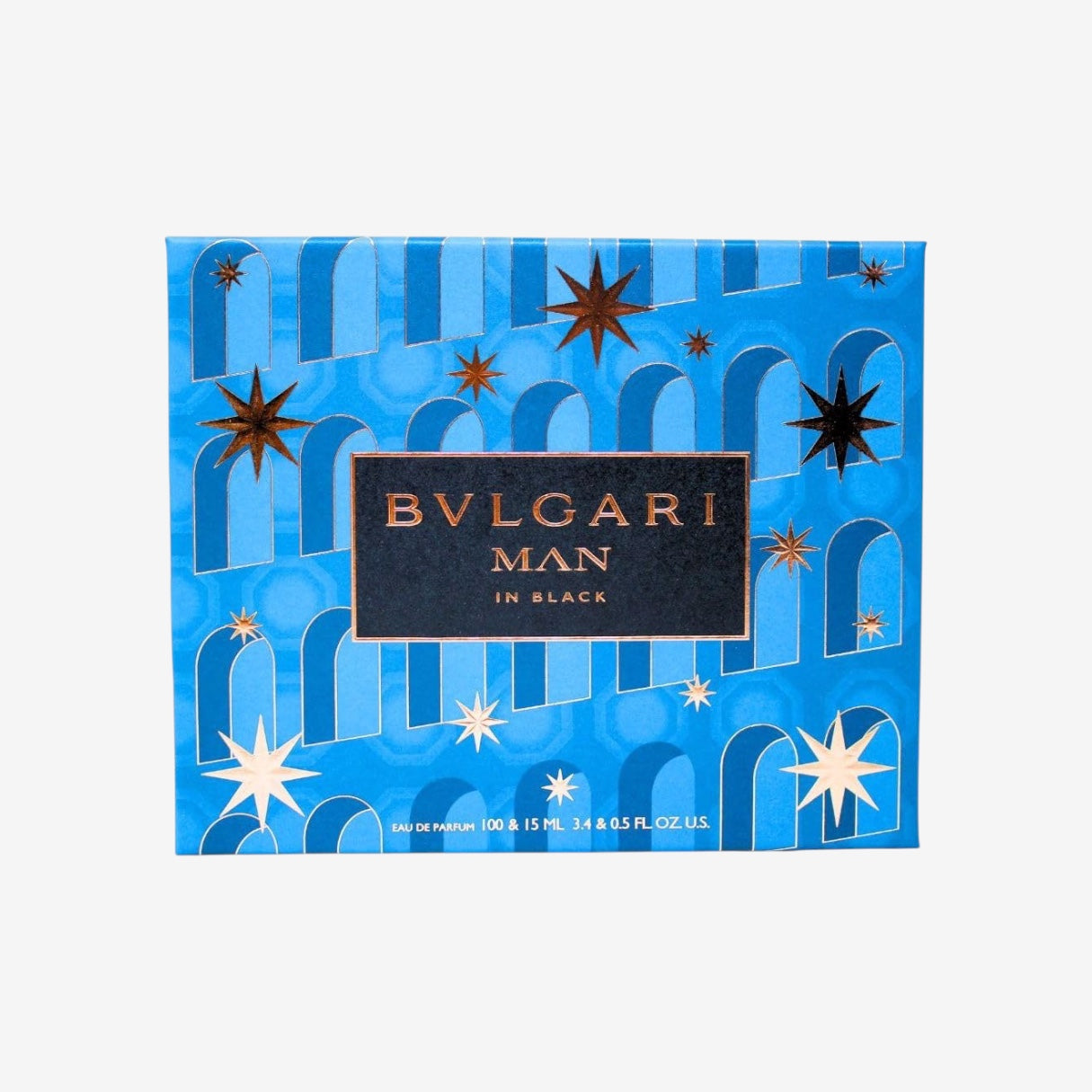 BULGARI MAN IN BLACK SET: EDP SPRAY 100ML & EDP SPRAY 15ML