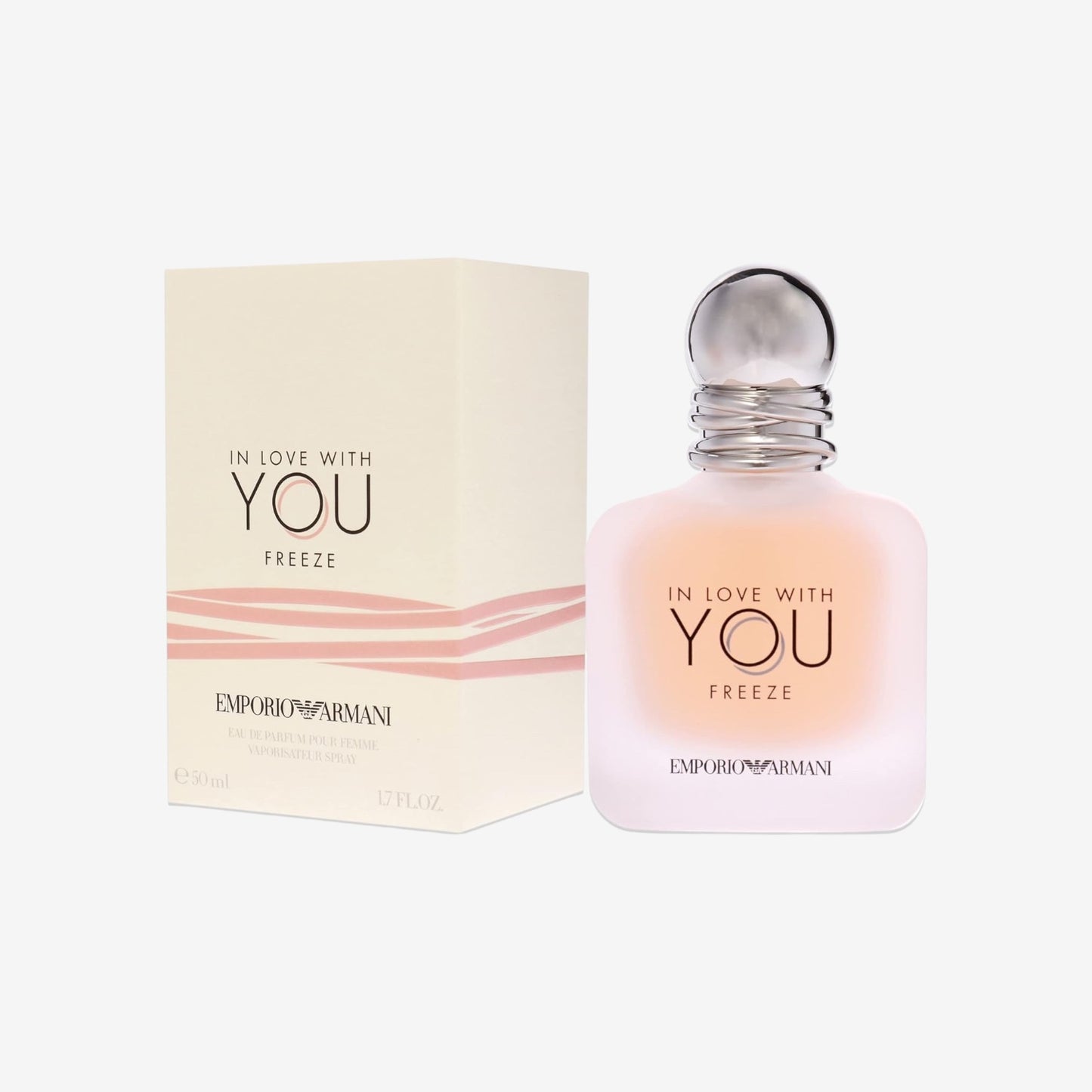 Giorgio Armani Unisex Love With You Vaporizador GIORGIO ARMANI IN LIEBE MIT IHNEN EAU DE PARFUM FREEZE 50ML VAPORIZER, Negro, Nur EU