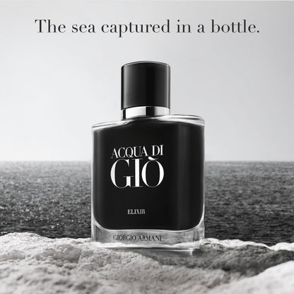 Giorgio Armani Acqua di Gio Elixir Eau de Parfum Spray für Herren, 1,7 Ounce/50 ml