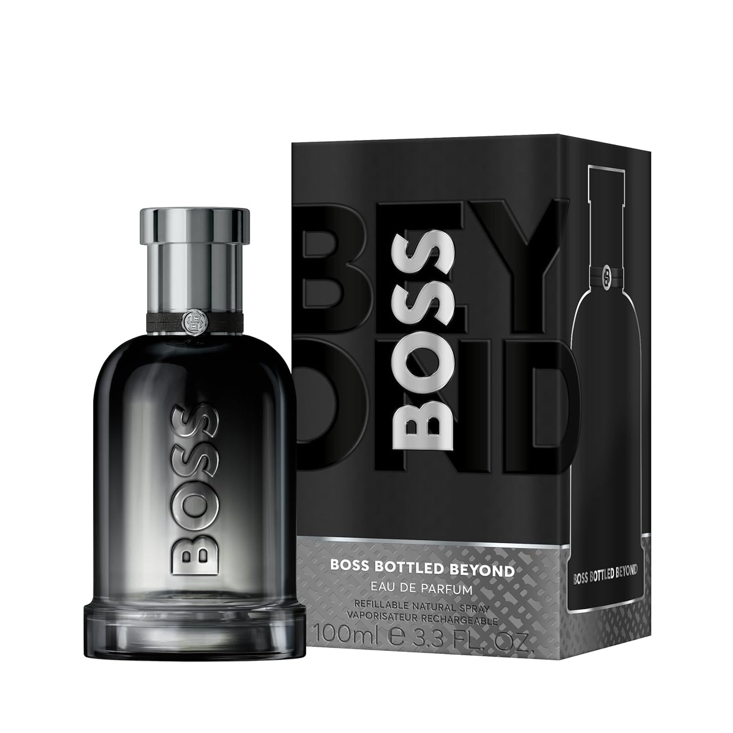 Boss Bottled Beyond Eau de Parfum – Holziges Cologne für Herren – Mit Noten von Ingwer und Leder