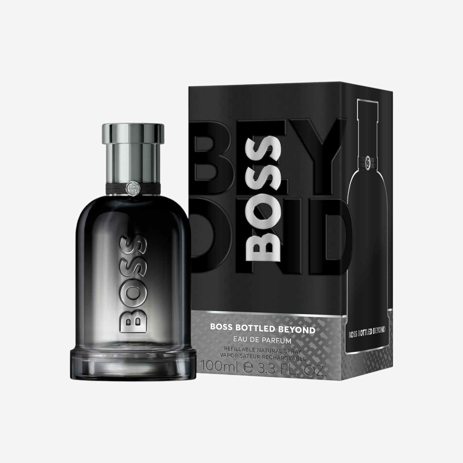 Boss Bottled Beyond Eau de Parfum – Holziges Cologne für Herren – Mit Noten von Ingwer und Leder