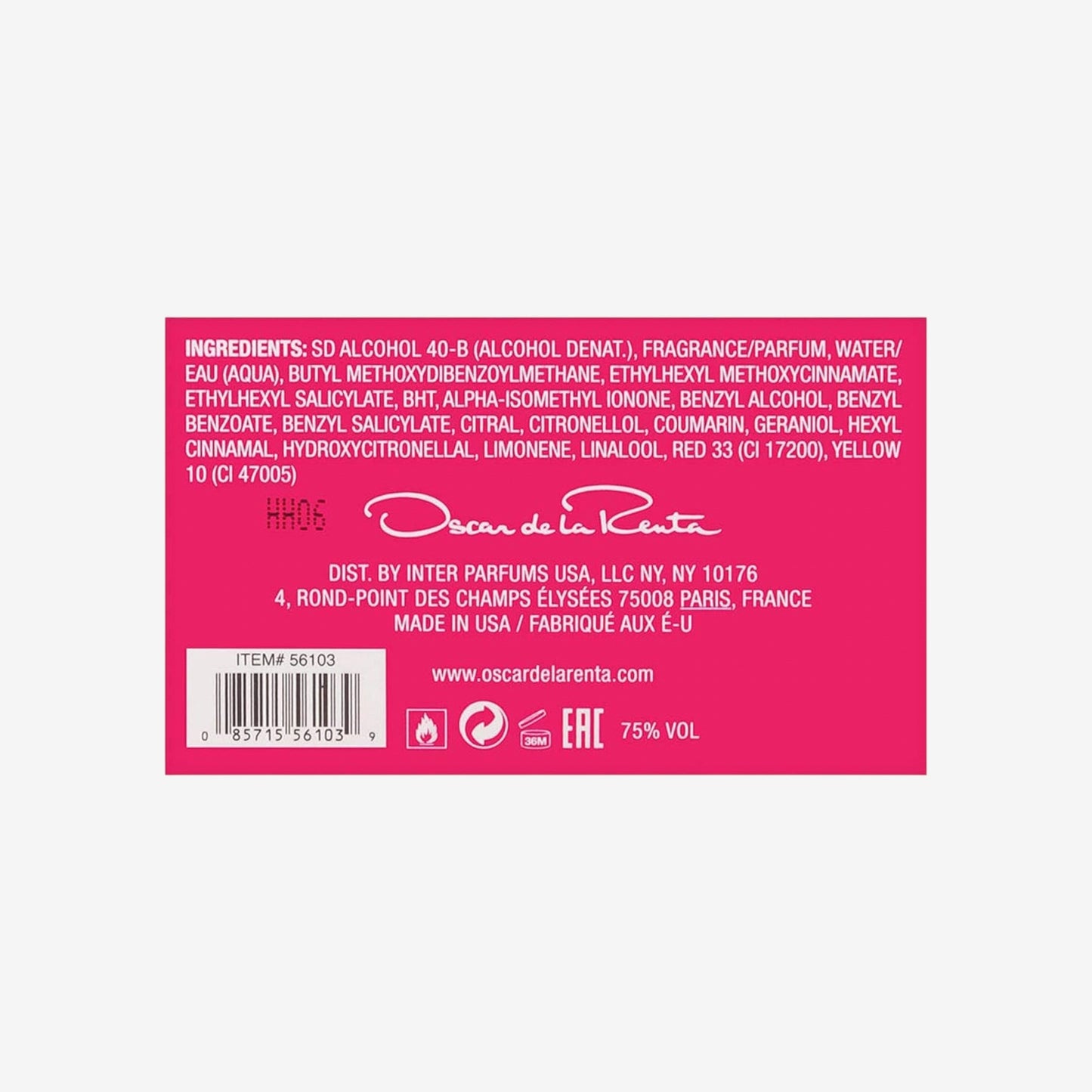 Oscar De La Renta NEW: Oscar De La Renta Extraordinary 90 ml Eau De Parfum Spray