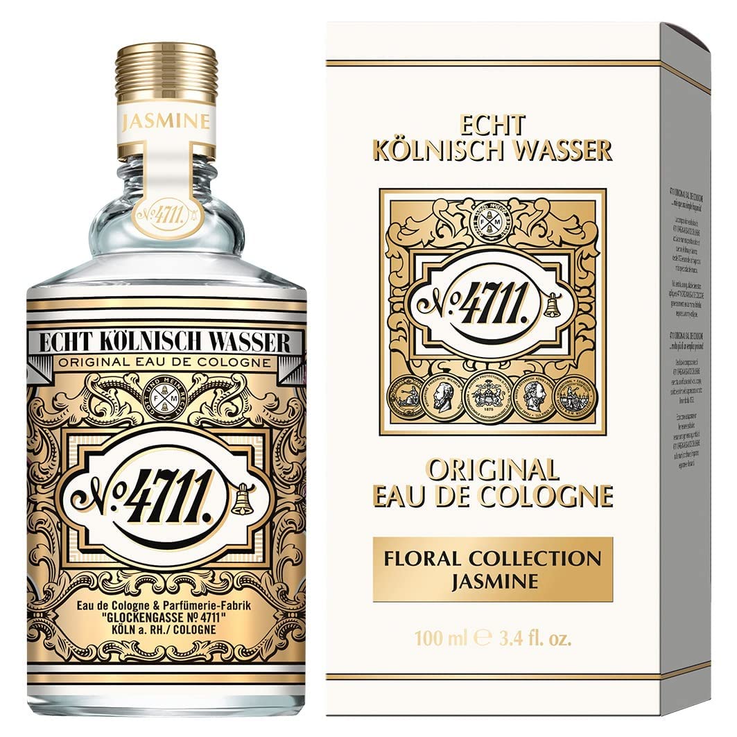 4711® Echt Kölnisch Wasser I Floral Collection - ROSE - Eau de Cologne - florale Neuinterpretation der Ikone - romantisch – weiblich – sanft I 100ml Natural Spray Vaporisateur