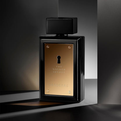 Banderas - The Golden Secret - Eau de Toilette Spray für Herren, Täglicher und Männlicher Duft mit Minze und Apfellikör - 200 ml