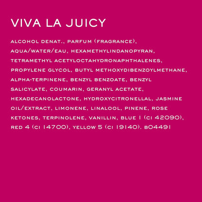 Juicy Couture Viva La Juicy Le Bubbly, Eau de Parfum für Damen, Zerstäuber, Taschenformat, Taschenzerstäuber, fruchtiger und leckerer Duft, rosa Beeren, Jasmin, Vanille, Damenduft-Set