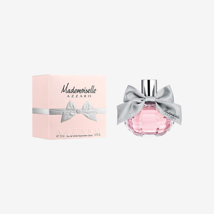 Azzaro Mademoiselle Eau de Toilette, femininer, fruchtig-blumiger Damenduft, elegantes Parfüm für Frauen