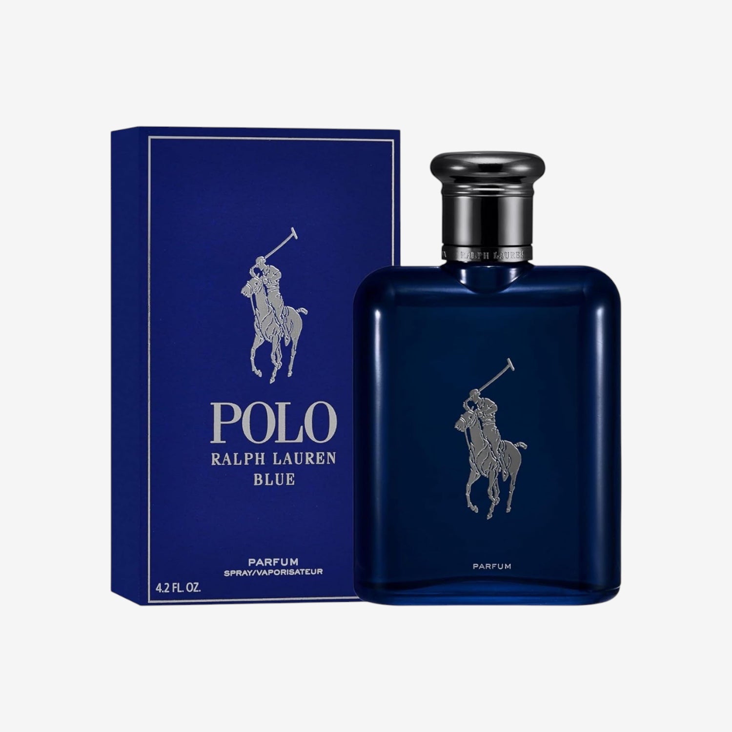 Ralph Lauren Polo Blue Parfum für Herren, fruchtig-holziger Duft mit Mandarine, Rosa Pfeffer & Patchouli, für anspruchsvolle Männer