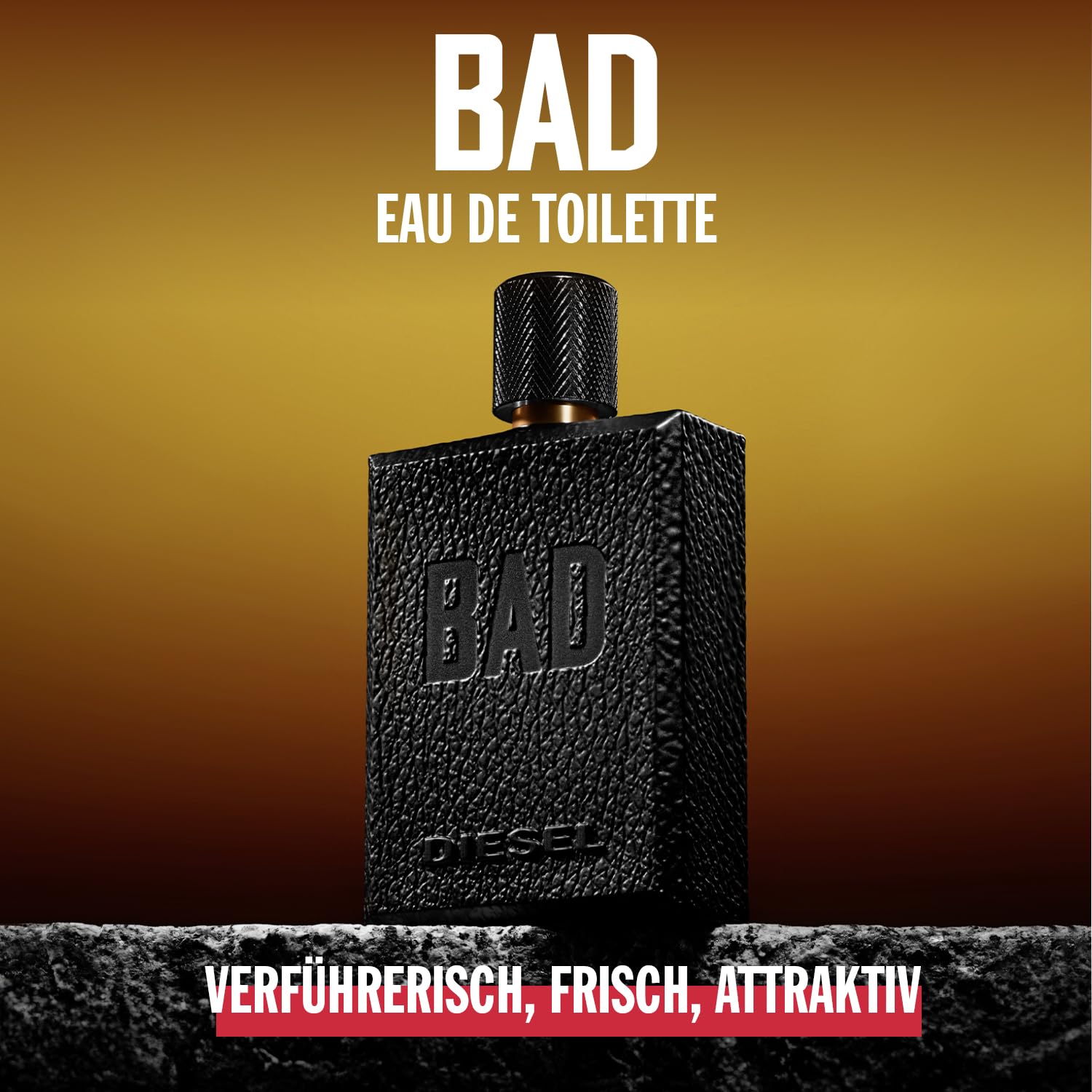 Diesel Bad Parfüm Herren| Eau de Toilette| Männer Parfum| Parfume Men| Herrenparfum| Diesel Parfum Männer| Natural Spray| Aromatisch und holziger Duft