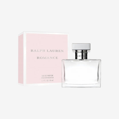 Ralph Lauren Romance Eau de Parfum für Damen, blumig-fruchtiger Duft mit Rose, Lotusblüte & Moschus, für romantische Frauen, 50 ml