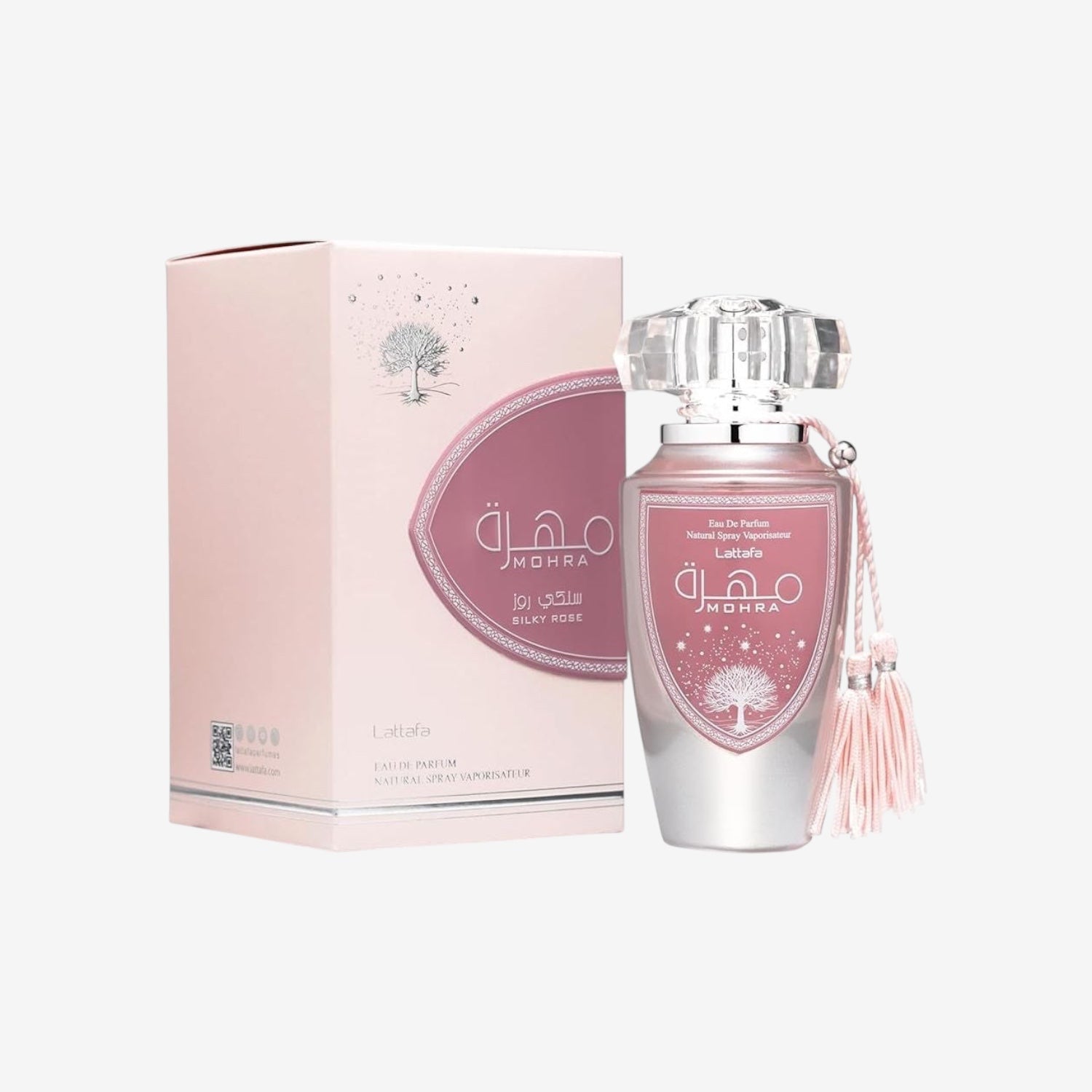 Lattafa Mohra Silky Rose Eau de Parfum für Damen, Spray, 100 ml
