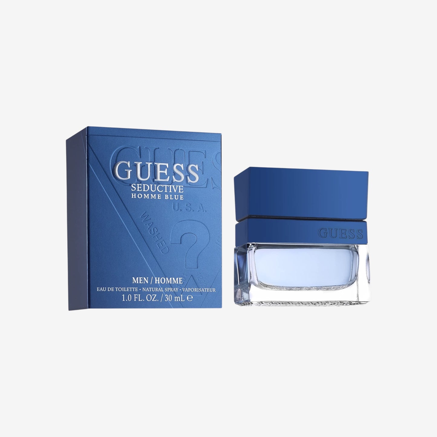 GUESS Seductive Blue, Eau de Toilette für Herren, Orientalisch-Holziger Duft, Frisch und Würzig, Lang Anhaltend