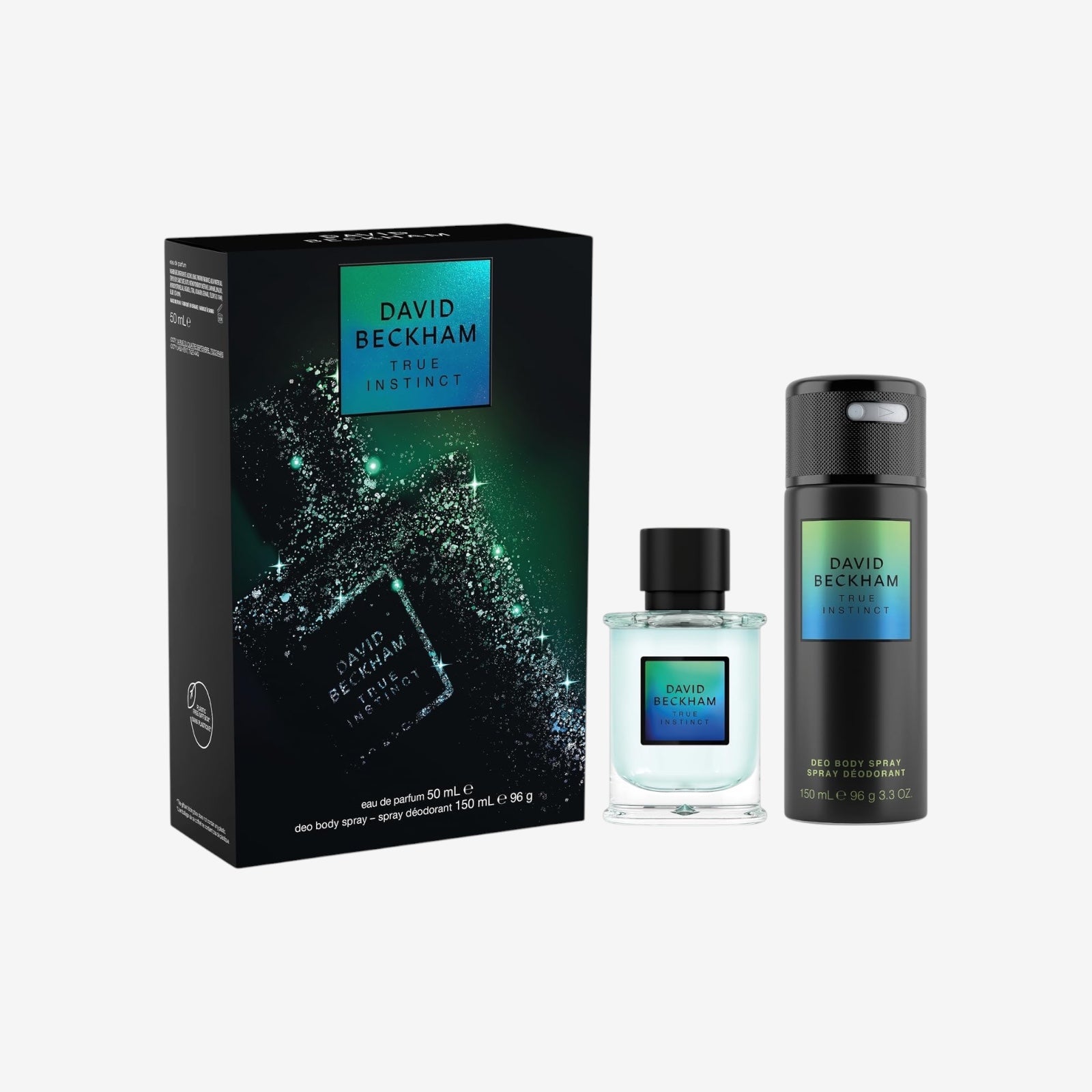 David Beckham True Instinct Eau de Parfum für Herren, holziger Bernstein, verführerischer Duft, eleganter Flakon 75 ml