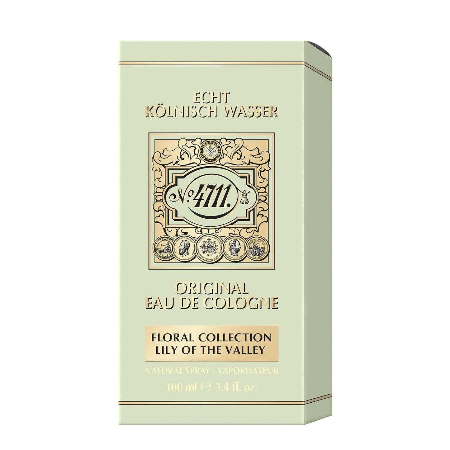 4711® Floral Collection Lily of the Valley | Eau de Cologne: Rein - lieblich - zart | 100ml Natural Spray