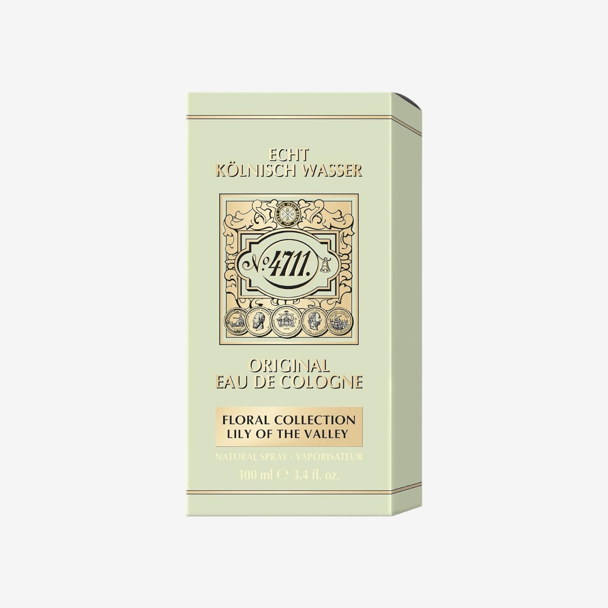 4711® Floral Collection Lily of the Valley | Eau de Cologne: Rein - lieblich - zart | 100ml Natural Spray
