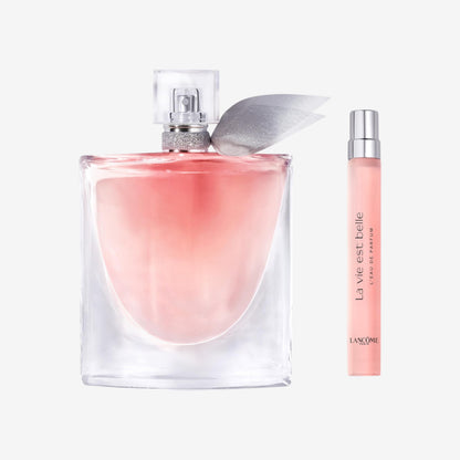 Lancôme La Vie est Belle Eau de Parfum, floraler Duft für Damen mit Iris, Patchouli und Vanille-Akkord, nachfüllbarer Flakon