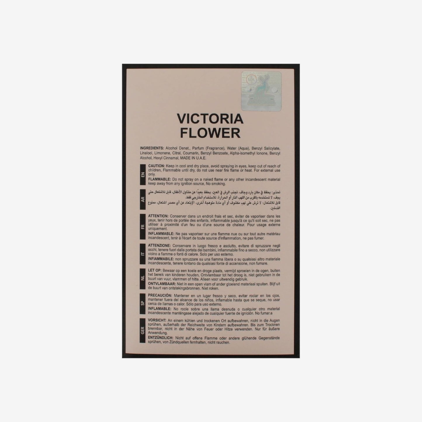Victoria Flower 100ml Maison Alhambra Eau de parfum - Damen