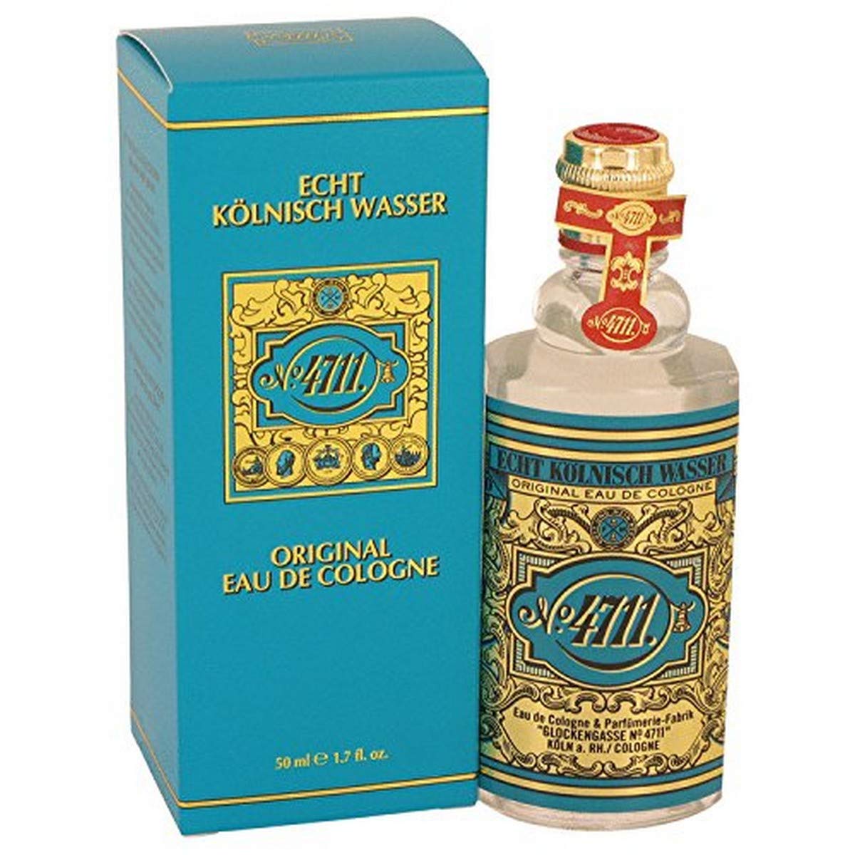 4711® Echt Kölnisch Wasser | Eau de Cologne 300ml Molanusflasche - Duftklassiker im ikonischen Flakon - charakteristischer Duft - unisex - wohltuend für Körper, Geist und Seele