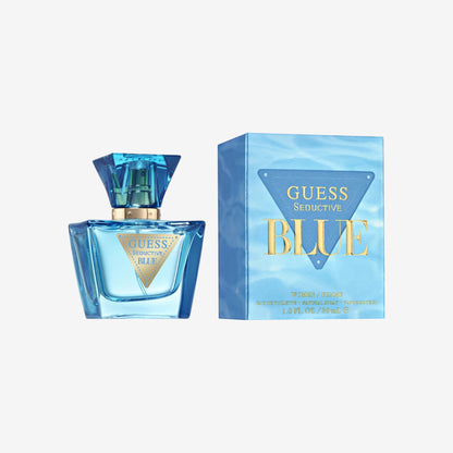 GUESS Seductive Blue, Eau de Toilette für Damen, Blumig-Fruchtiger Duft, Frisch und Süchtig Duft, Lang Anhaltend