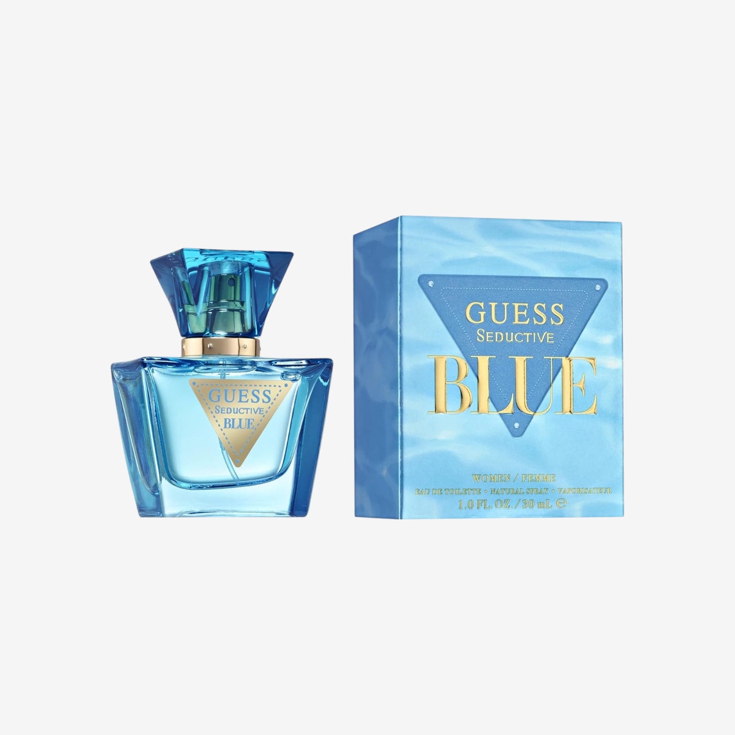 GUESS Seductive Blue, Eau de Toilette für Damen, Blumig-Fruchtiger Duft, Frisch und Süchtig Duft, Lang Anhaltend