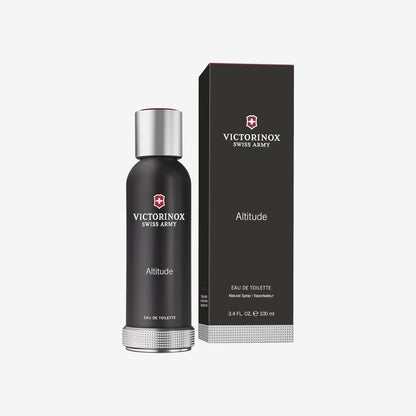 VICTORINOX Swiss Army Altitude Eau de Toilette für Herren, Parfüm mit Zedernblatt und Zitrone, Holzig und frisch, 100 ml, V0000892