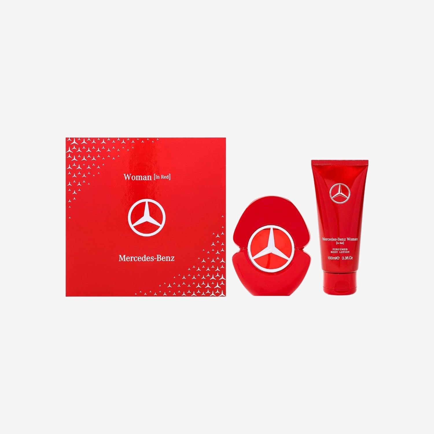 Mercedes-Benz Woman Red Geschenkeset EdP Parfum Duschgel