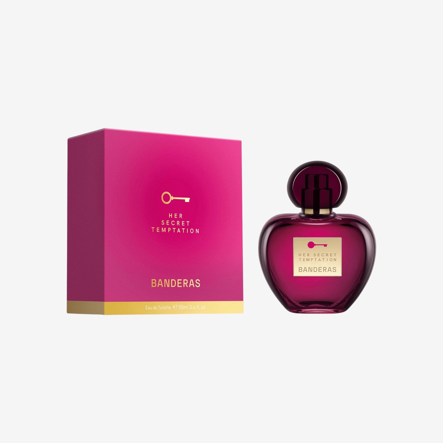 Banderas - Her Secret Temptation - Eau de Toilette Spray für Frauen, Orientalischer und Süßer Duft - 80 ml