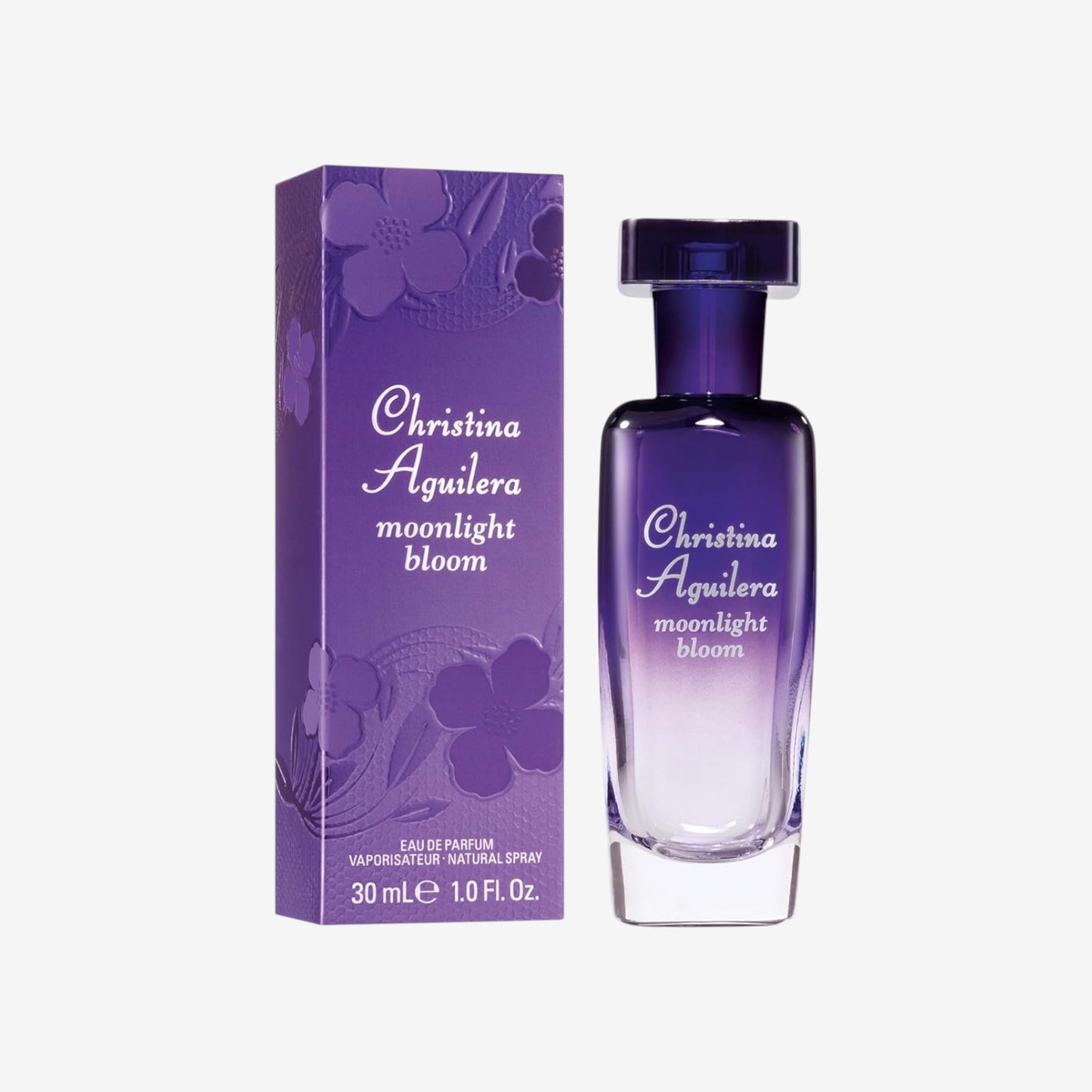 Christina Aguilera - Moonlight Bloom Eau de Parfum, Blütenparfum mit Jasminduf, Parfüm für Damen - 30 ml