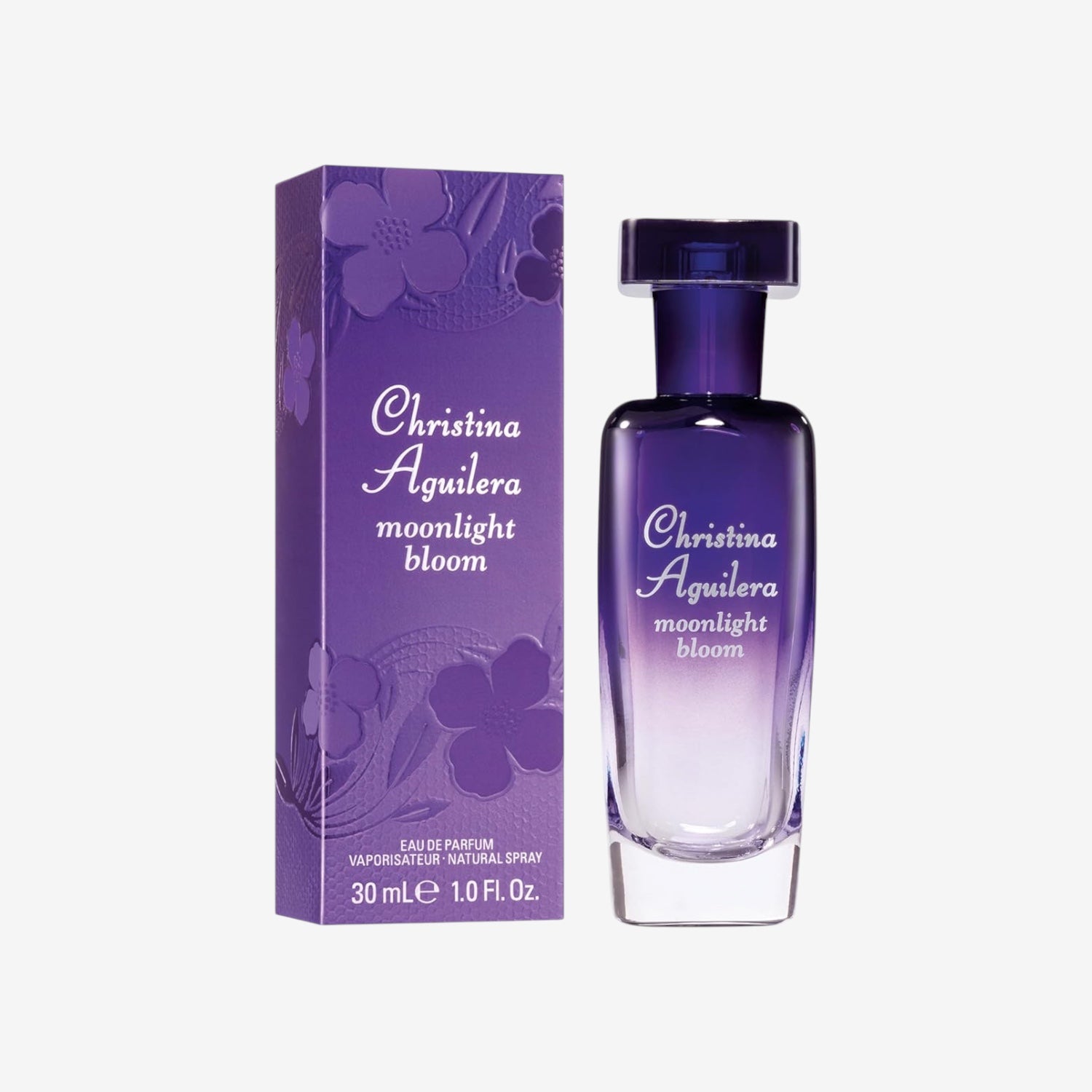 Christina Aguilera - Moonlight Bloom Eau de Parfum, Blütenparfum mit Jasminduf, Parfüm für Damen - 30 ml