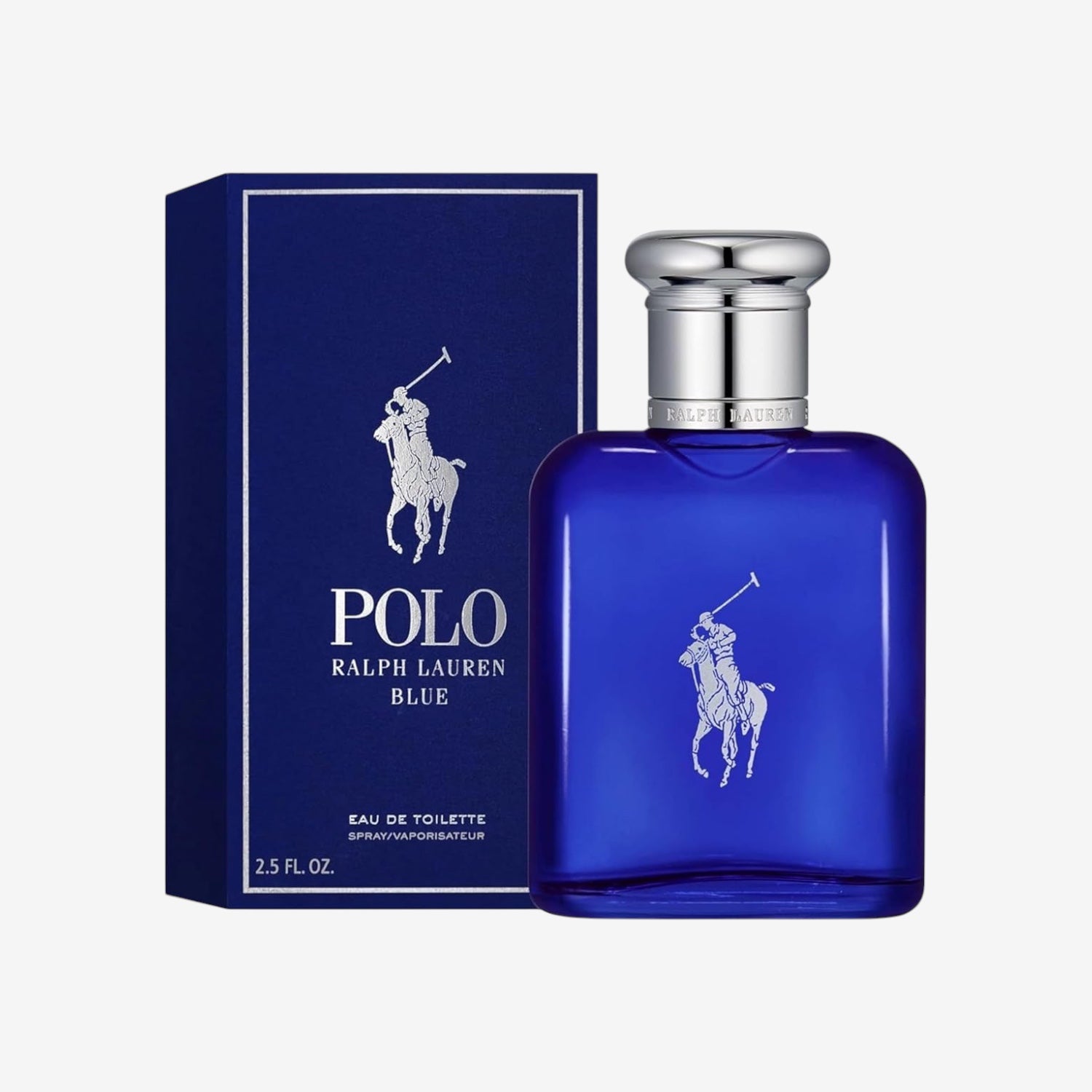 Ralph Lauren Polo Blue Eau de Toilette für Herren, erfrischend-aromatischer Duft mit Melone, Gurke & Mandarine, für den aktiven Mann
