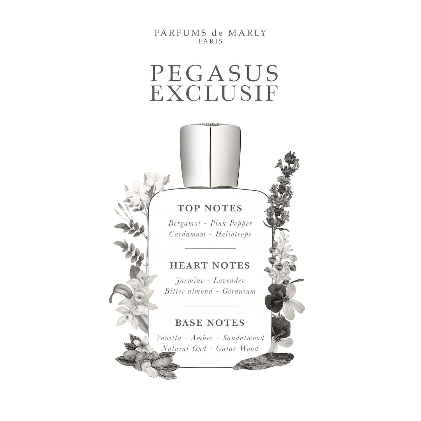 PARFUMS DE MARLY, Pegasus Exclusif Edition Royale, Eau de Parfum, Herrenduft, 125 ml
