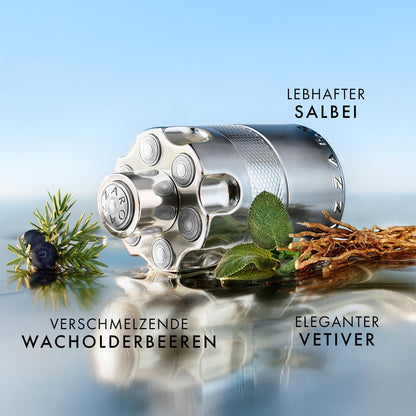 Azzaro Wanted Parfüm für Herren, Eau de Parfum pour Homme, Holzig-aromatisch-würziger Herrenduft, Abenteuerliches Männerparfum