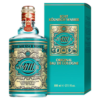 4711® Echt Kölnisch Wasser | Eau de Cologne 300ml Molanusflasche - Duftklassiker im ikonischen Flakon - charakteristischer Duft - unisex - wohltuend für Körper, Geist und Seele