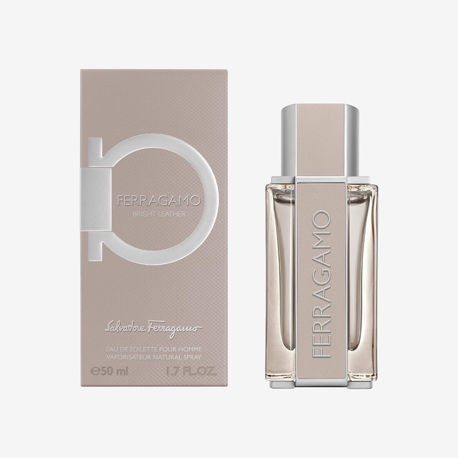 Ferragamo Bright Leather EdT, Linie: Bright Leather, Eau de Toilette für Herren, Inhalt: 50ml