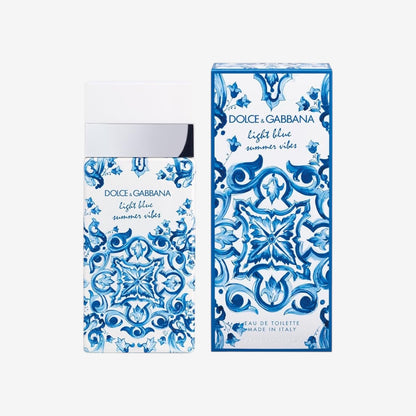 DOLCE & GABBANA, Light Blue Summer Vibes, Eau de Toilette, Unisexduft, 100 ml