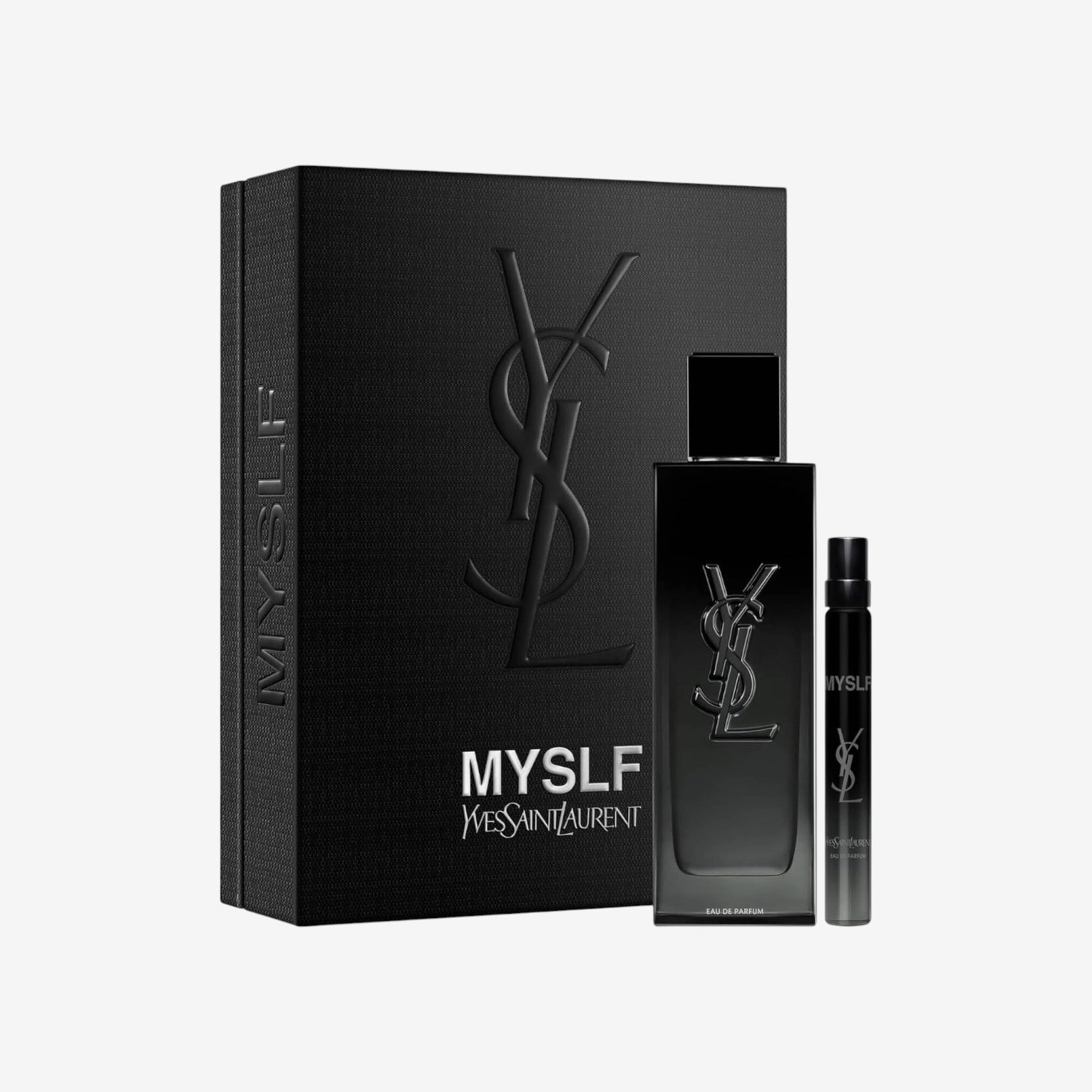 YVES SAINT LAURENT Ysl Myslf Geschenk-Set, 2-teilig, 3,4 Edp-Spray + Mini-Spray, 10 ml, harte Box
