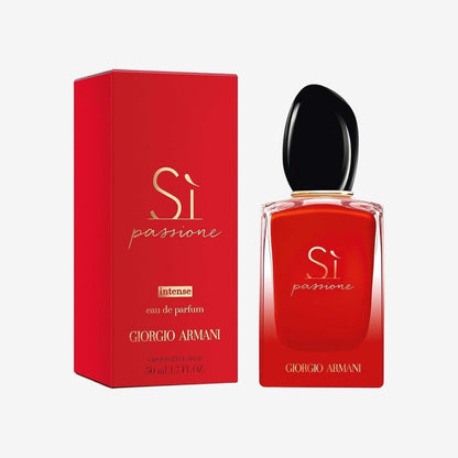 Giorgio Armani Unisex Passione Intense VAPORIZADOR SI Leidenschaft INTENSIV EAU DE Parfum 50ML Vaporizer, Negro, Nur