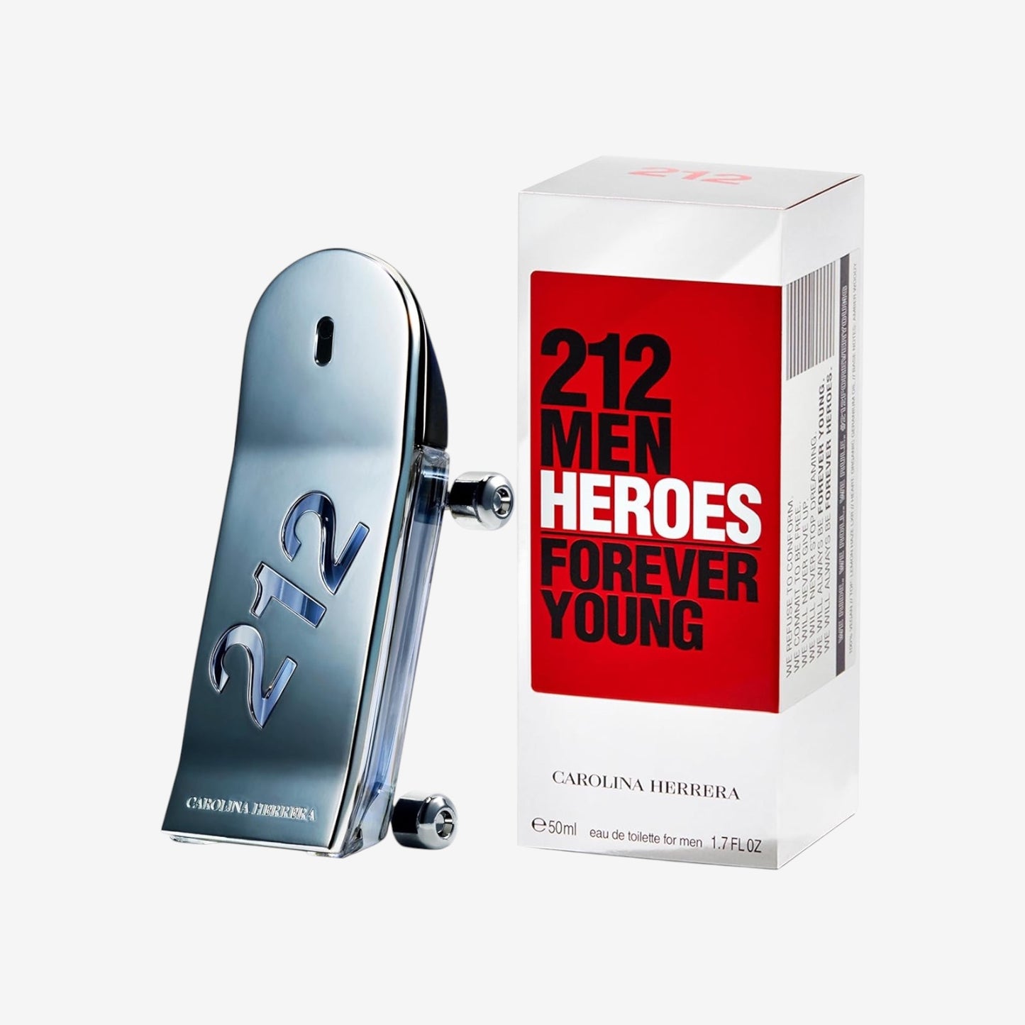 Carolina Herrera 212 Men Heroes Forever Young Eau De Toilette Spray, 50 ml