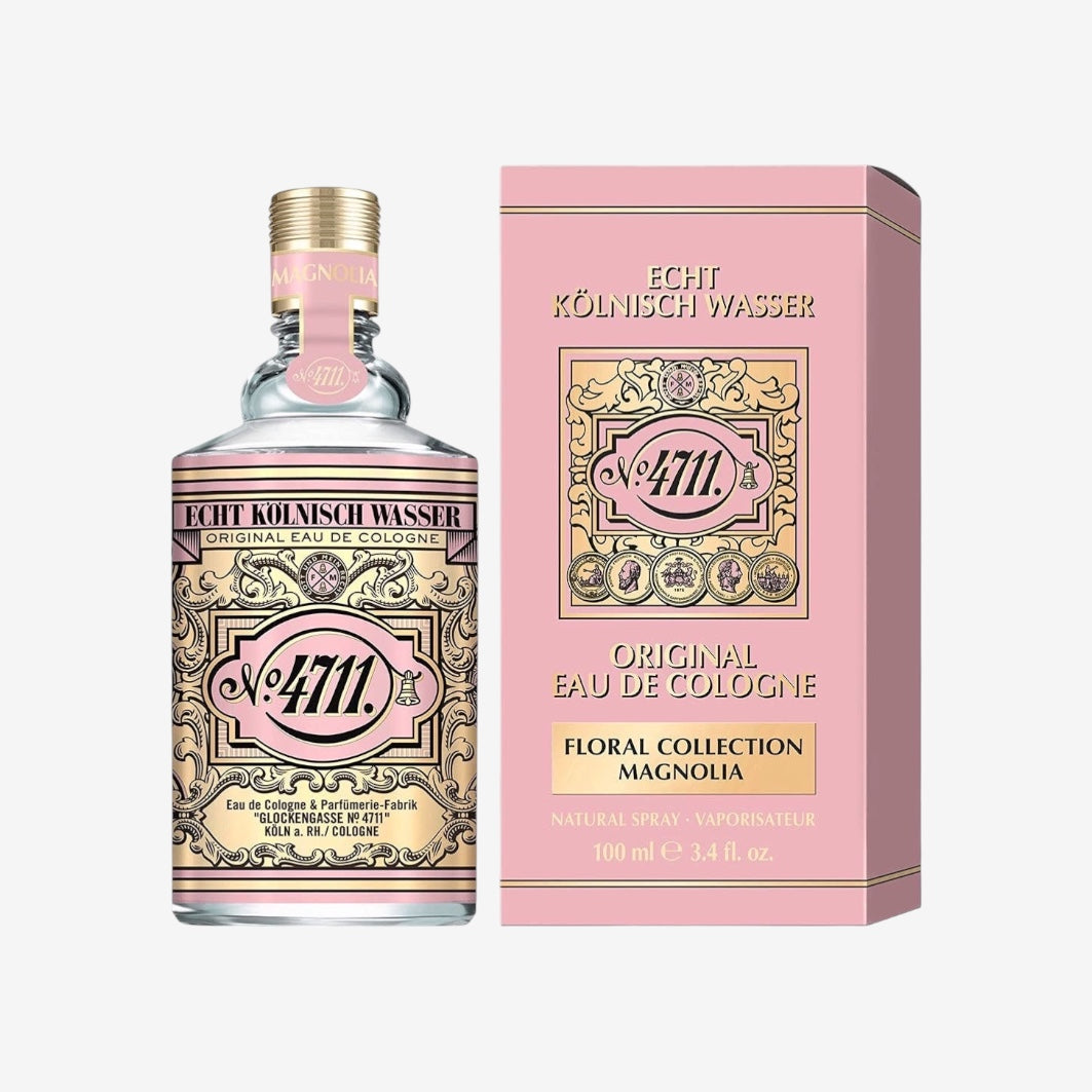 4711® Echt Kölnisch Wasser I Floral Collection - ROSE - Eau de Cologne - florale Neuinterpretation der Ikone - romantisch – weiblich – sanft I 100ml Natural Spray Vaporisateur