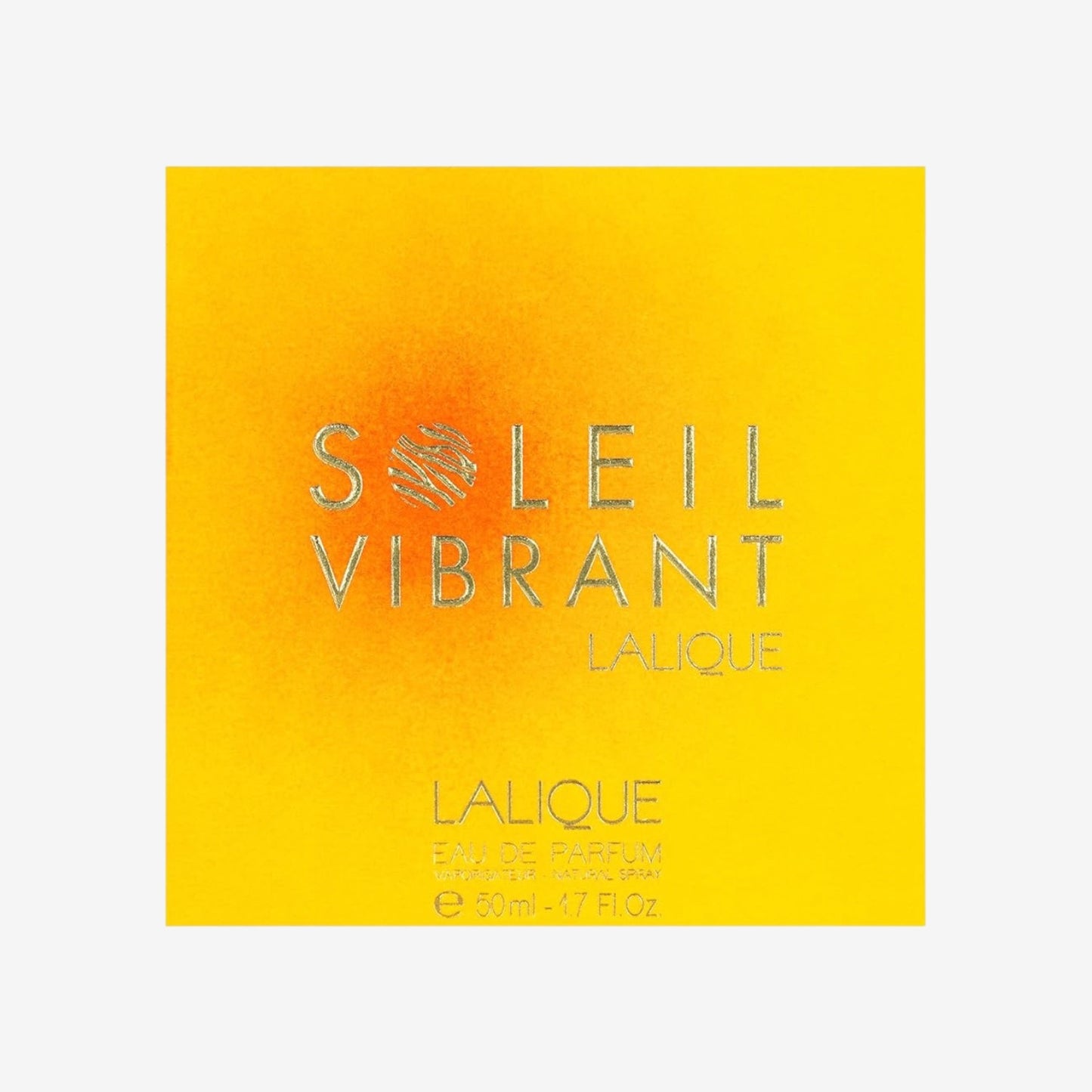 Lalique Soleil Vibrant EDP 1,7 fl.oz. 50 ml Sealed Rare