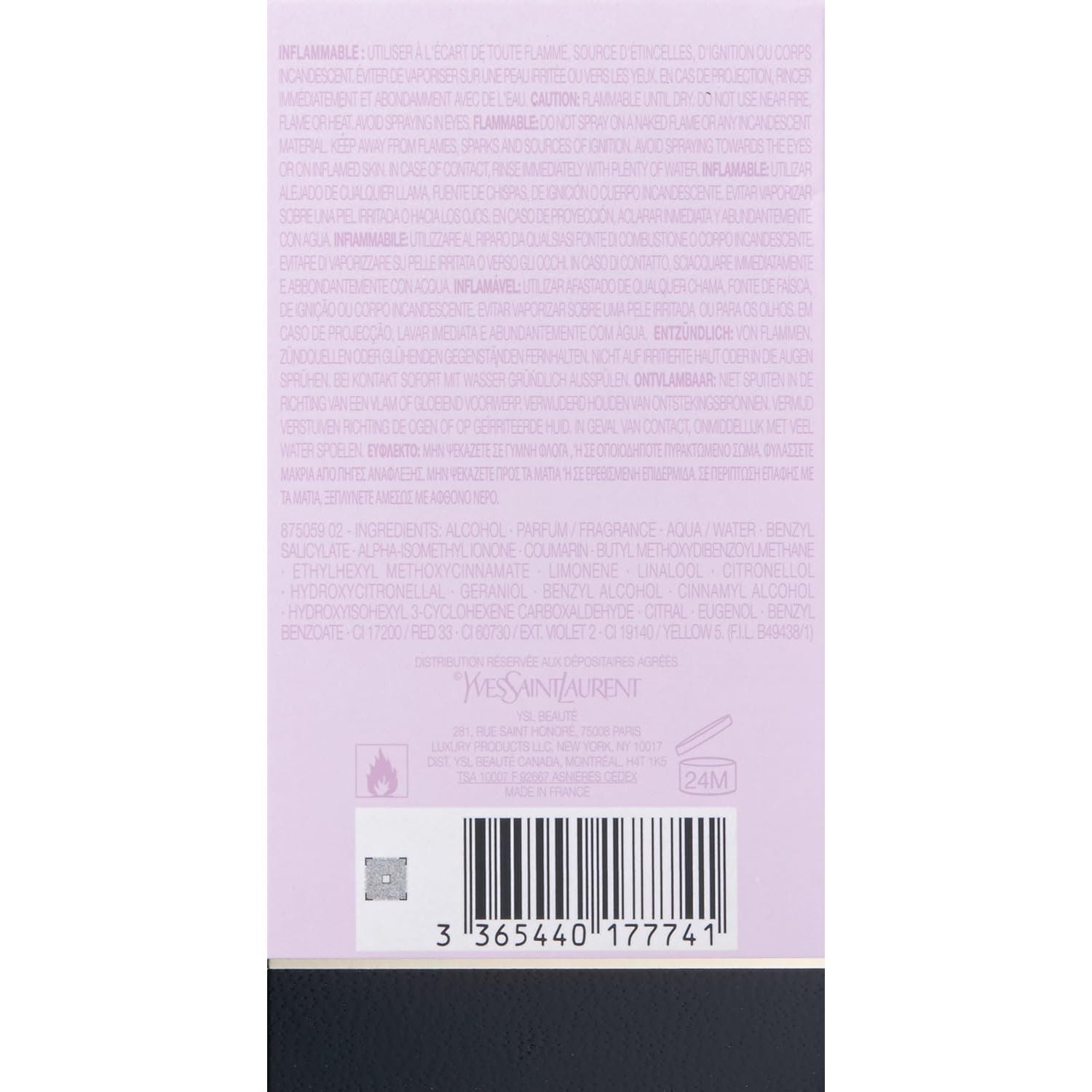 Yves Saint Laurent Parisenne L'Essentiel, 1er Pack (1 x 50 ml)