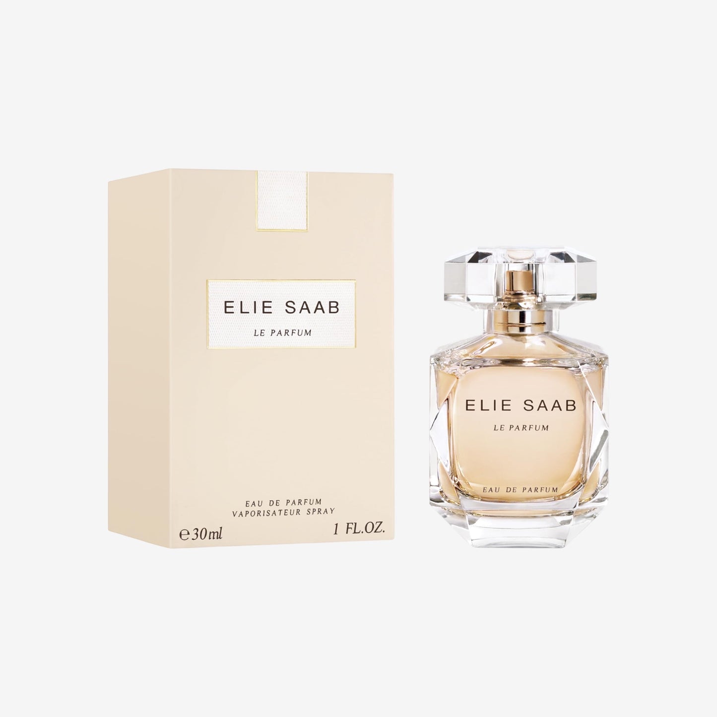 Elie Saab Le Parfum 90 ml – Eau de Parfum für Frauen – Blumiger Chypre-Duft – Strahlende Noten von Orangenblüte, Jasmin, Rosenhonig und Patschuli – Transparenter Glasflakon