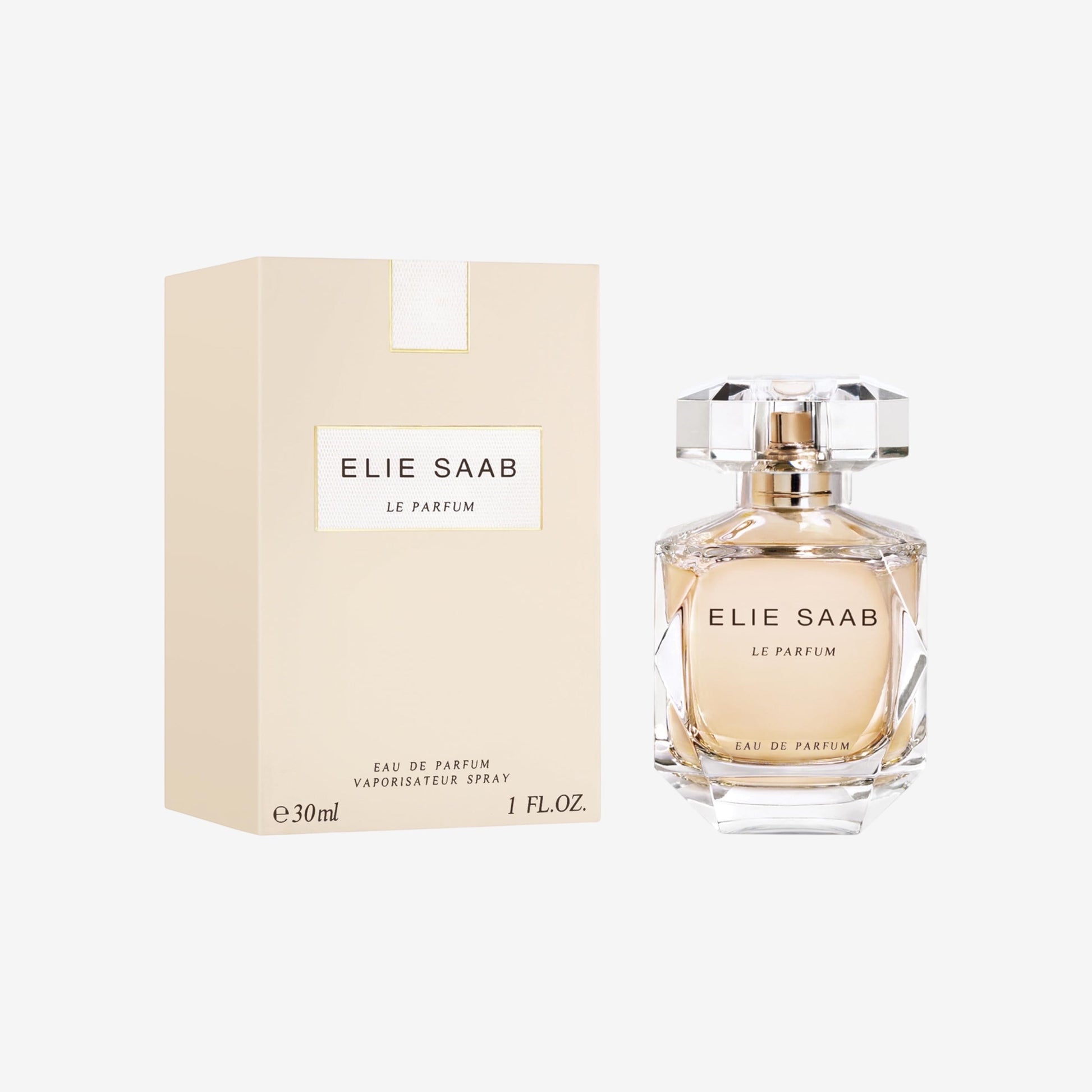 Elie Saab Le Parfum 90 ml – Eau de Parfum für Frauen – Blumiger Chypre-Duft – Strahlende Noten von Orangenblüte, Jasmin, Rosenhonig und Patschuli – Transparenter Glasflakon